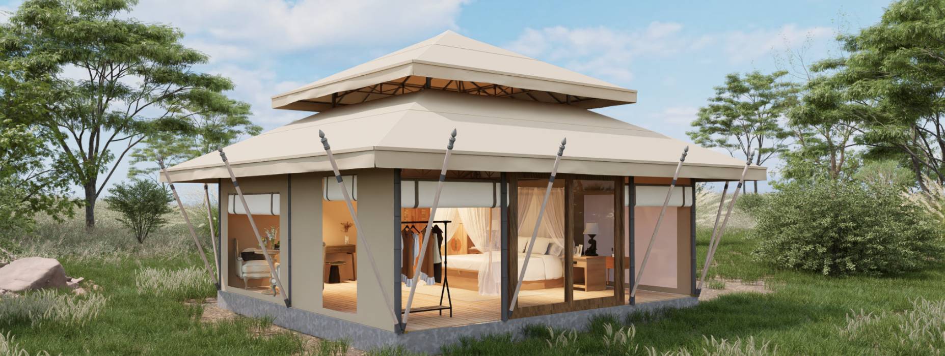 天全县户外野奢帐篷