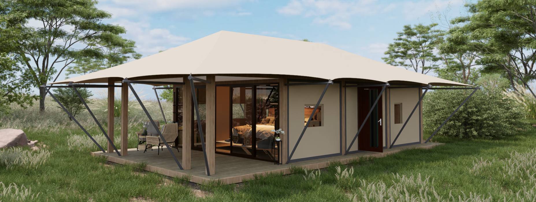 天全县户外酒店帐篷厂家